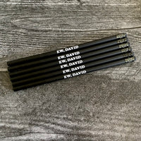 Ew David All Black Pencil Set
