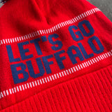 Let’s Go Buffalo Knit Winter Pom Pom Hat