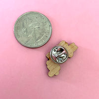 Wooden Lapel Pins // made in America