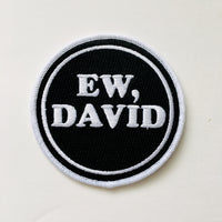 Ew David Iron On Patch