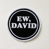 Ew David Iron On Patch