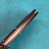 Red or Gold Fish Small Statement Knife Necklace