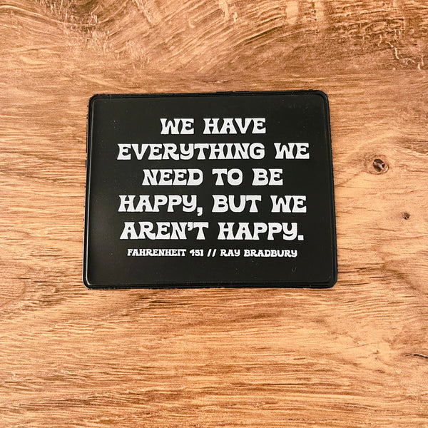 We have everything we need to be Happy Vaccine Card Holder