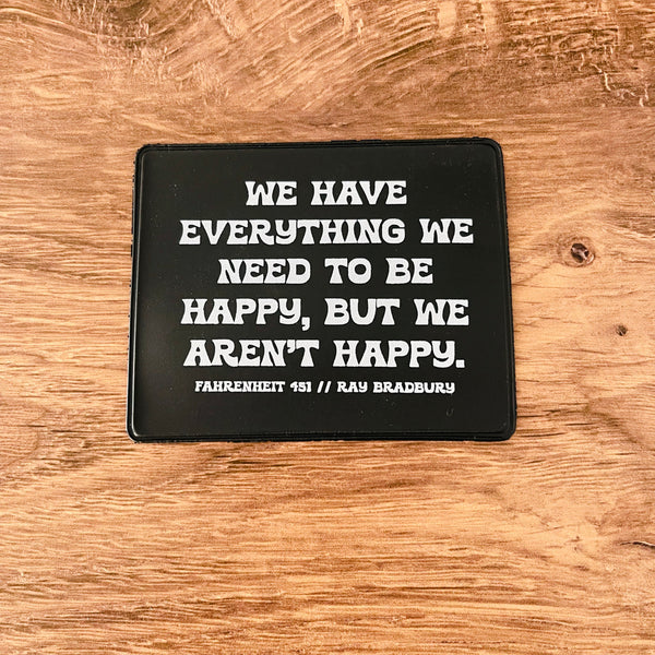 We have everything we need to be Happy Vaccine Card Holder