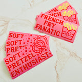 Soft Pretzel Enthusiasts Bumper Sticker