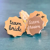 Small Team Bride Enamel Pin