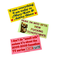 Yeah I’m into NFTs New Fucking Tchotchkes Bumper Sticker