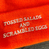 Tossed salads and scrambled eggs Beanie // made in the USA