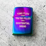 Rainbow Time Flies when You’re Filled with Existential Dread Lighter // ships empty