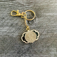 Courage Rises Jane Austen Keychain