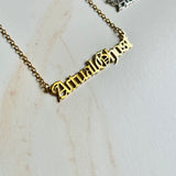 Actual Ghost Necklace
