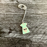 Roswell Waitress Uniform or Antar Symbol Enamel Necklace