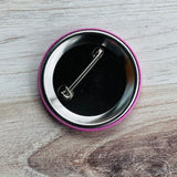 Her job is so confusing Pinback Button 2.25”
