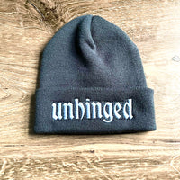 Unhinged Beanie // made in the USA