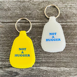 Not a Hugger Saddle Keychain