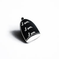 I am I am I am Sylvia Plath Bell Jar Enamel Pin