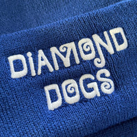 Diamond Dogs Royal Blue Ted Lasso Beanie // made in the USA
