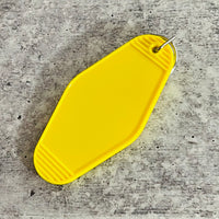 Existential Dread hotel Motel Keychain