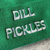 Dill Pickles Beanie // made in the USA