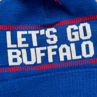 Let’s Go Buffalo Knit Winter Pom Pom Hat