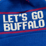 Let’s Go Buffalo Knit Winter Pom Pom Hat