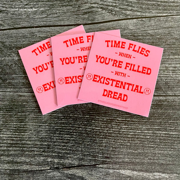 Existential Dread 3” Thin Flexi Magnet