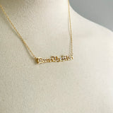 Damn the Man Necklace