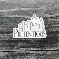 Pretentious Frasier Thin Flexi Magnet