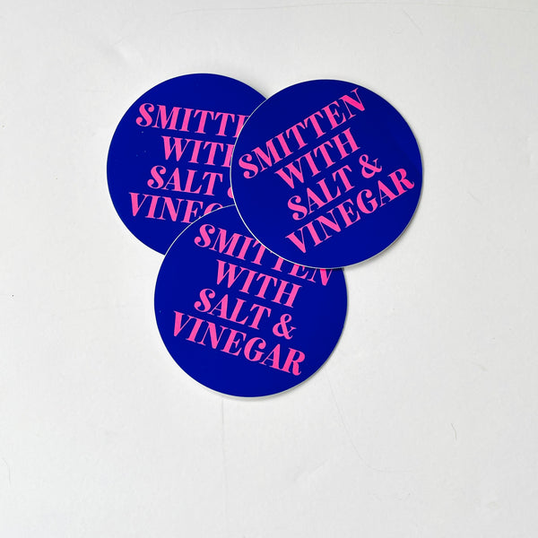 Smitten with Salt and Vinegar Sticker