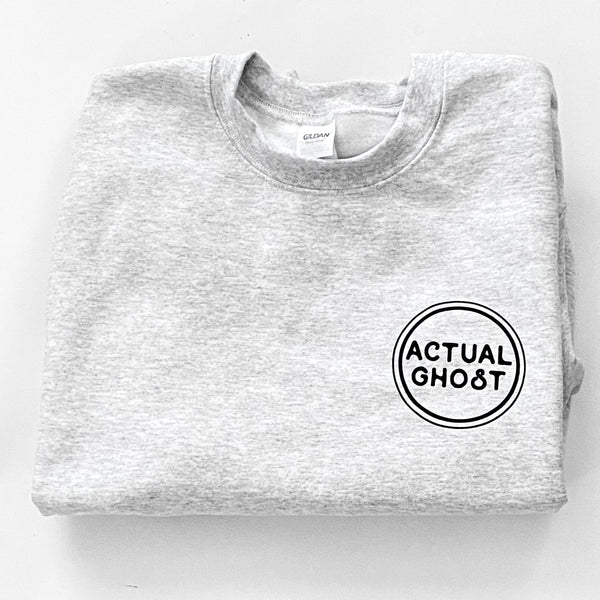 Actual Ghost Crewneck Sweatshirt