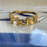 Pickles Adjustable Dainty Ring