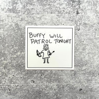 Buffy 3 Pack of Stickers Set (or separately)