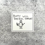 Buffy 3 Pack of Stickers Set (or separately)