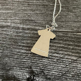 Roswell Waitress Uniform or Antar Symbol Enamel Necklace