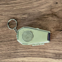 Hell is Other People Ashtray stainless steel keychain