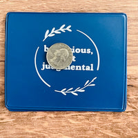 Be curious not judgmental Vaccine Card Holder
