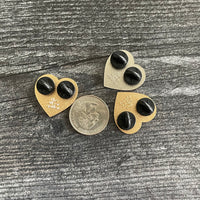 Roy Kent Enamel Heart Pin