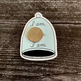I am I am I am Bell Jar Sylvia Plath Sticker