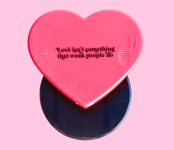 Love Isn’t Something That Weak People Do Pizza Cutter