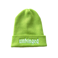 Unhinged Beanie // made in the USA