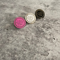Unholy Mess of a Girl Enamel Pin