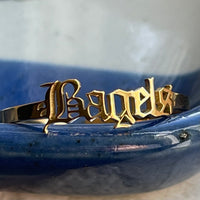 Bagels Adjustable Dainty Ring