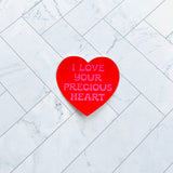 I love your Precious Heart sticker
