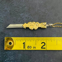 Tiny Knife Necklaces