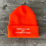 Tossed salads and scrambled eggs Beanie // made in the USA