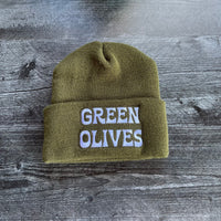 Green Olives Beanie // made in the USA