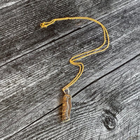 Hawk Tiny Knife Necklace