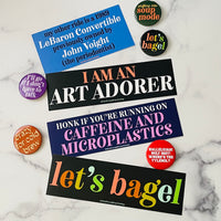 I am an Art Adorer Bumper Sticker