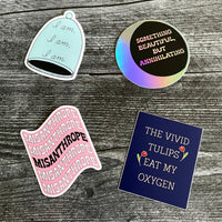 Misanthrope 3” Sticker