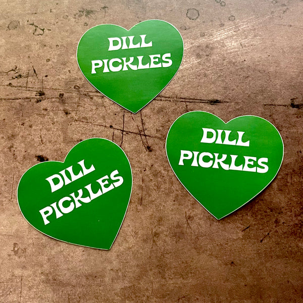 Dill Pickles 3” Sticker